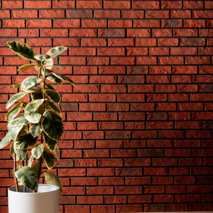 Brickstone Panel - Red
